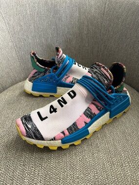 Pharrell x adidas NMD Human Race Trail "Solar Pack” Sneakers